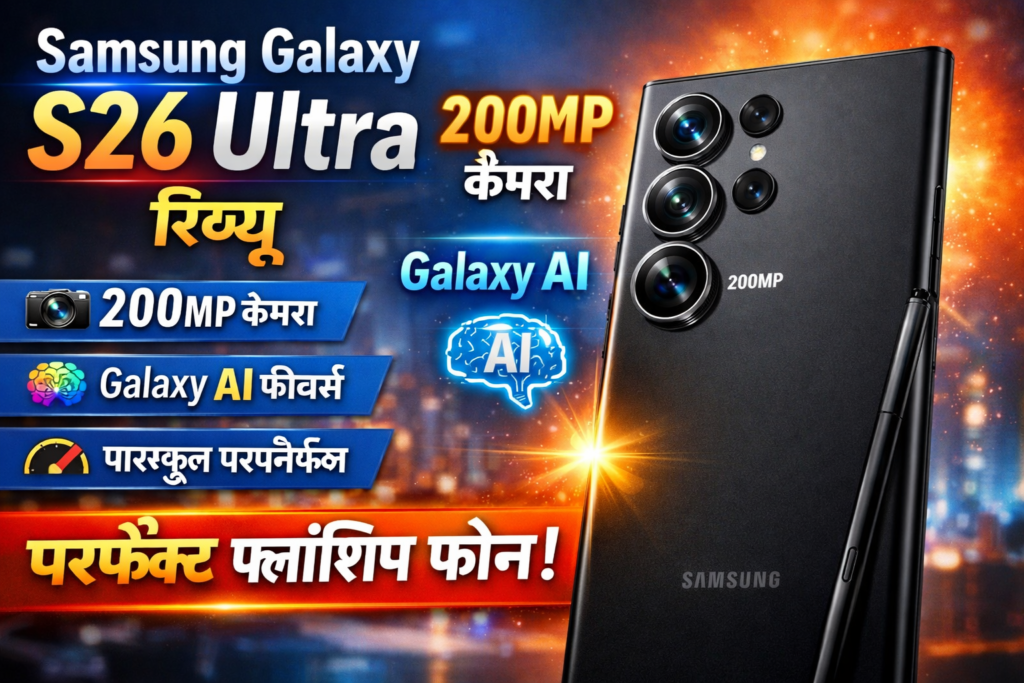 Samsung Galaxy S26 Ultra: AI, कैमरा और पावर का नया बादशाह