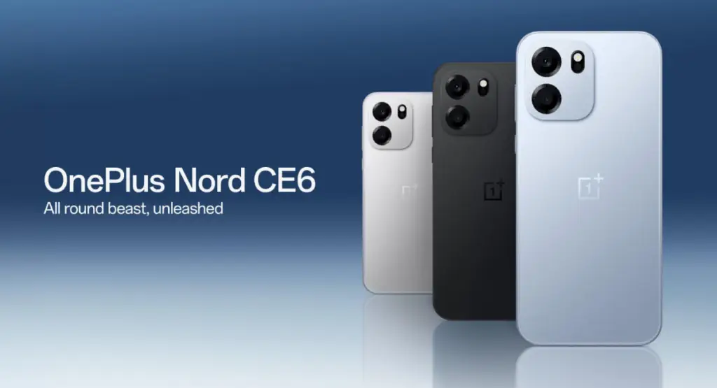 OnePlus Nord CE6 और OnePlus Nord CE6 Lite 5G फ़ोन इंडिया में 7 मई को लांच, जिसमे मिलेगा Snapdragon 7s Gen 4 का चिपसेट